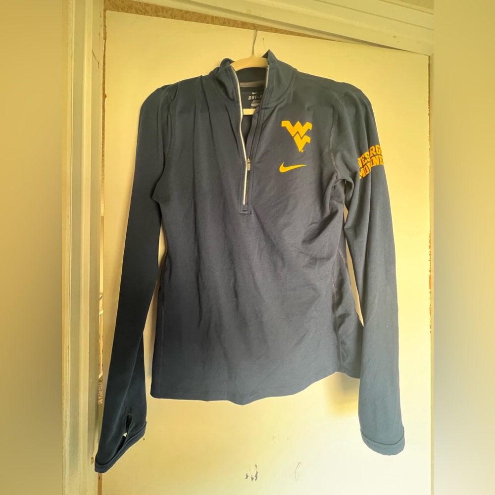 West Virginia University Nike Quarter Zip